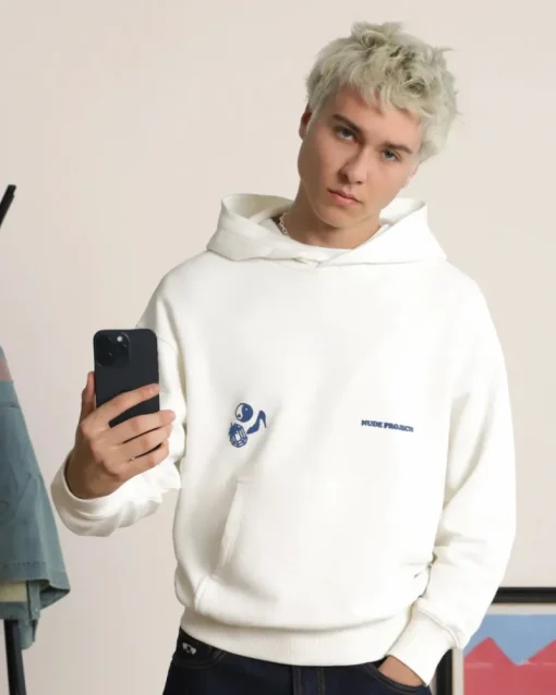 Nude Project Love SD Hood Washed Marshmallow New