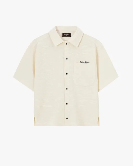 Nude Project Marbella Waffle Shirt Off-White Best