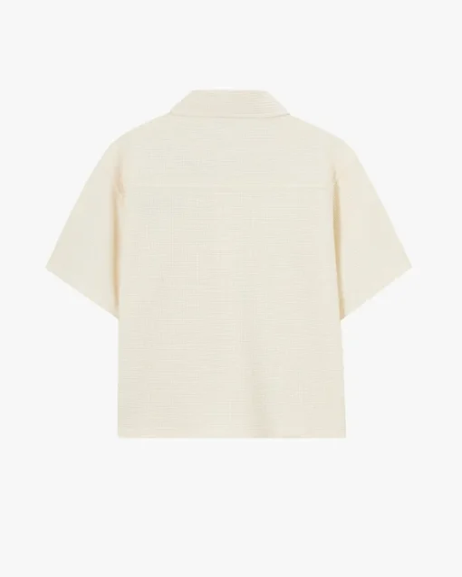 Nude Project Marbella Waffle Shirt Off-White Best