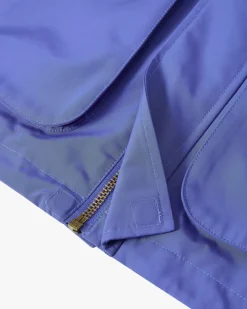 Nude Project Milestones Windbreaker Jacket Blue Clearance
