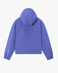 Nude Project Milestones Windbreaker Jacket Blue Clearance