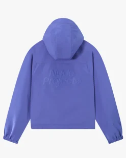 Nude Project Milestones Windbreaker Jacket Blue Clearance