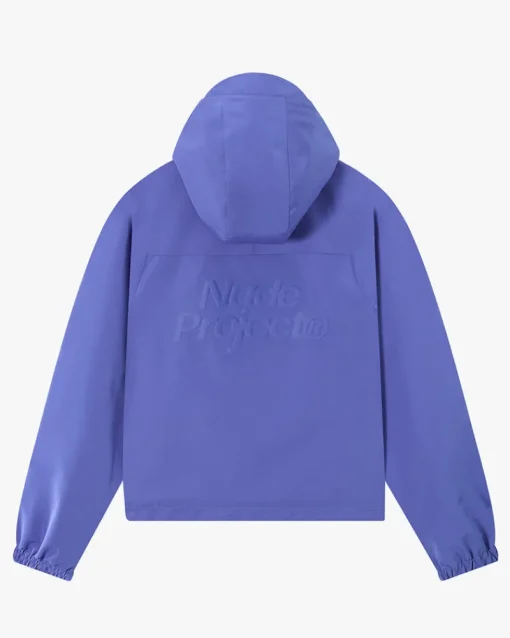 Nude Project Milestones Windbreaker Jacket Blue Clearance