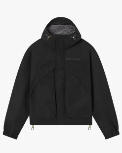 Nude Project Milestones Windbreaker Jacket Black Clearance