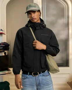 Nude Project Milestones Windbreaker Jacket Black Clearance