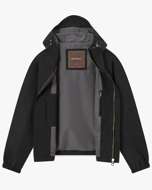 Nude Project Milestones Windbreaker Jacket Black Clearance