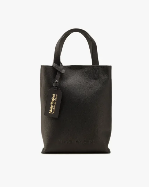 Nude Project Minimal Leather Bag Black Discount
