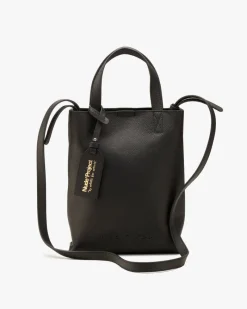 Nude Project Minimal Leather Bag Black Discount