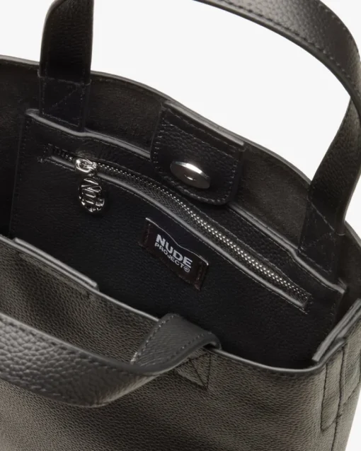 Nude Project Minimal Leather Bag Black Discount
