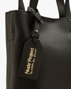 Nude Project Minimal Leather Bag Black Discount