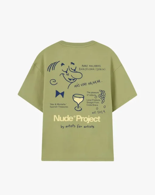 Nude Project Más Vino Tee Green Fashion