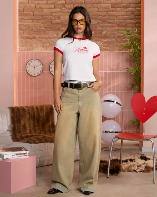 Nude Project Napkin Tee White Sale