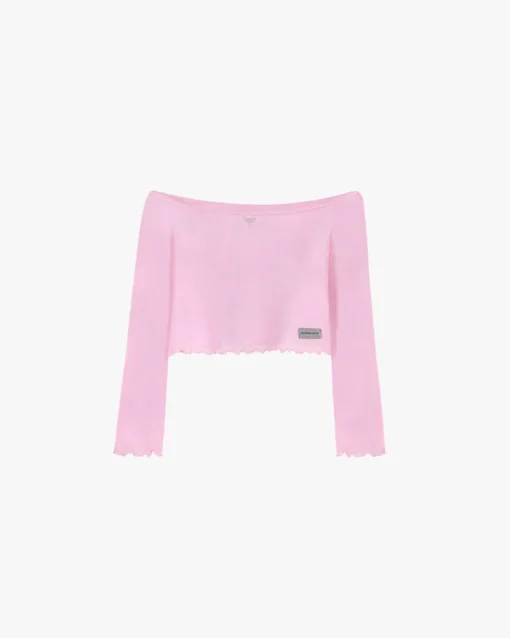 Nude Project Not Your Baby Top Pink Hot