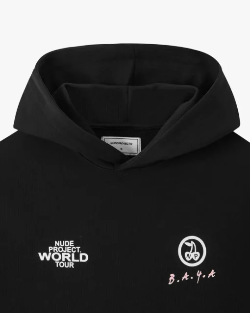 Nude Project Nude Tour Hoodie Black Fashion