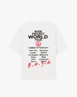 Nude Project Nude Tour Tee White Hot