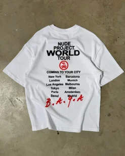 Nude Project Nude Tour Tee White Hot