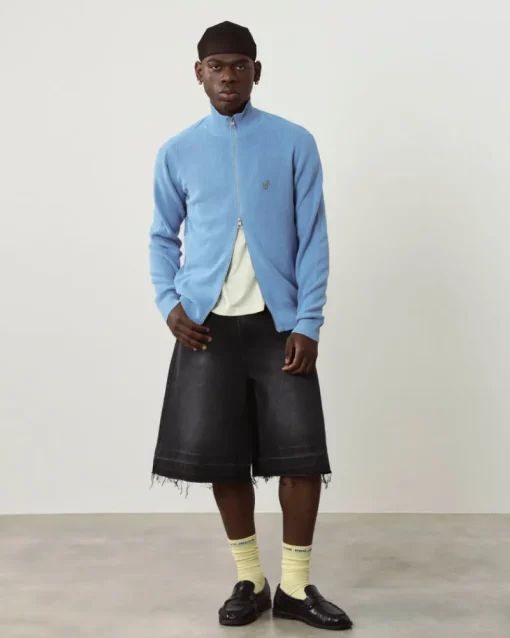 Nude Project Old Baggy Denim Shorts Black Clearance