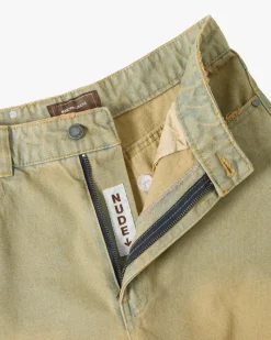 Nude Project Old Baggy Denim Shorts Sand Wash Outlet