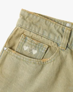 Nude Project Old Baggy Denim Shorts Sand Wash Outlet