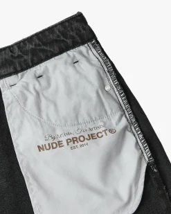 Nude Project Old Baggy Jeans Black Hot