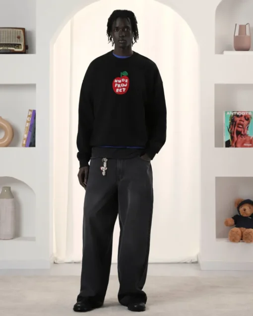 Nude Project Old Baggy Jeans Black Hot