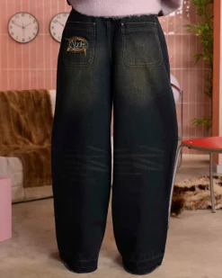 Nude Project Old Baggy Jeans Indigo New