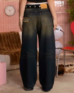 Nude Project Old Baggy Jeans Indigo New