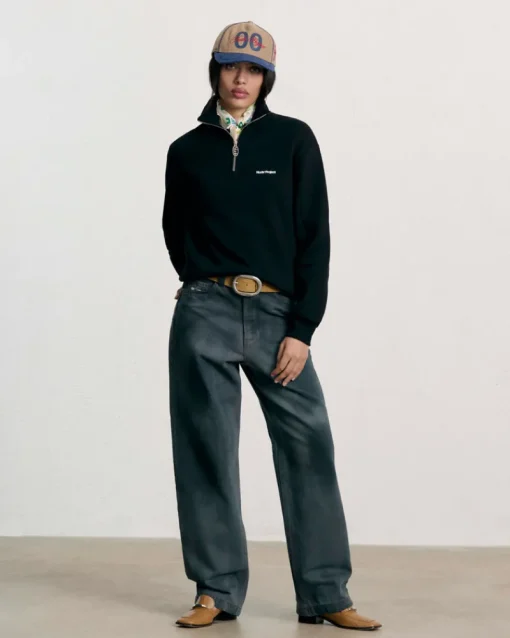 Nude Project Origins Quarter-Zip Black Online