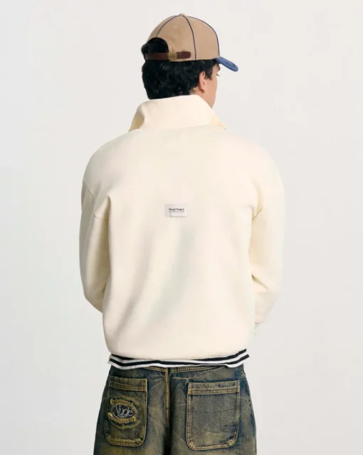 Nude Project Origins Quarter-Zip Marshmallow Hot