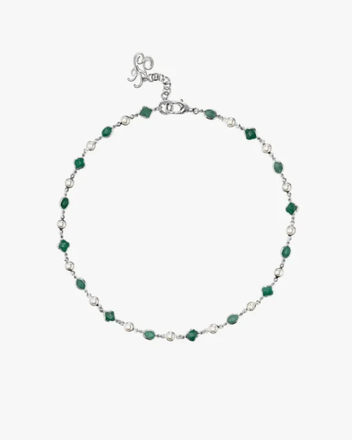 Nude Project Palmas Necklace Green Discount