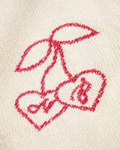 Nude Project Papaya Zip-Up Knit Hoodie Marshmallow Best