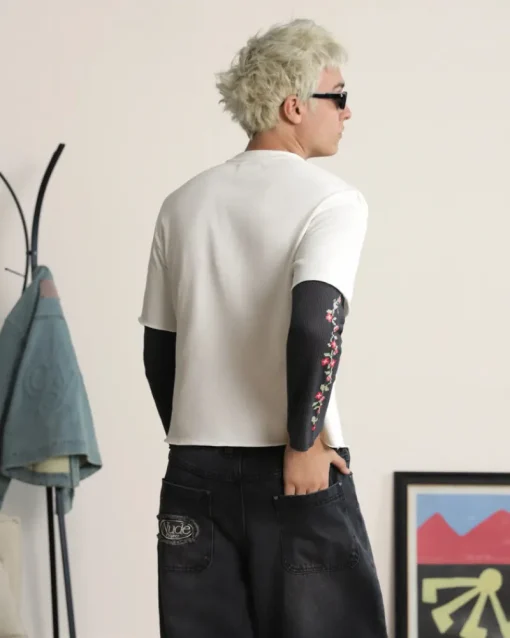 Nude Project Patty Waffle Longsleeve White Fashion