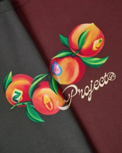 Nude Project Peach Top Burgundy Clearance