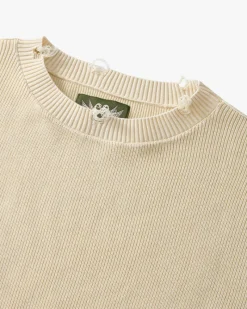 Nude Project Perfect Cropped Knit Sweater Off-White Best
