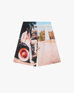 Nude Project Photographic Mesh Short Fashion