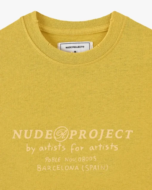 Nude Project Poblenou Tee Yellow Online