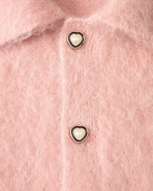 Nude Project Premium Alpaca Button Up Knit Cardigan Hot