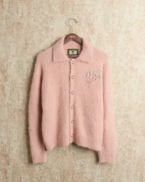Nude Project Premium Alpaca Button Up Knit Cardigan Hot