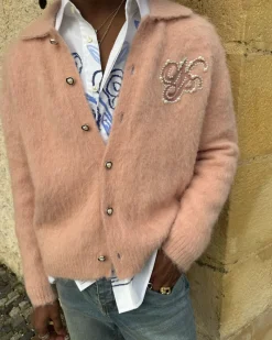 Nude Project Premium Alpaca Button Up Knit Cardigan Hot