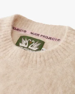 Nude Project Premium Alpaca Sweater Beige Clearance