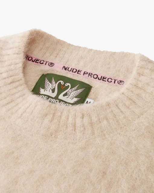 Nude Project Premium Alpaca Sweater Beige Clearance