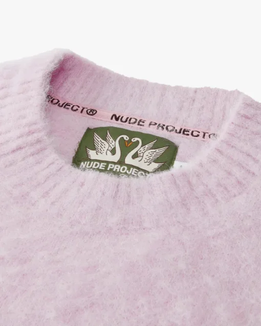 Nude Project Premium Alpaca Sweater Lilac Sale