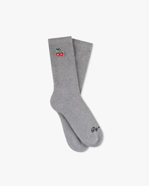 Nude Project Quote Socks Green/Grey 2Xpack Fashion