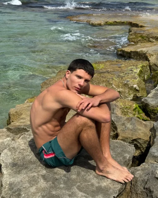 Nude Project "The" Swimshorts Green Outlet