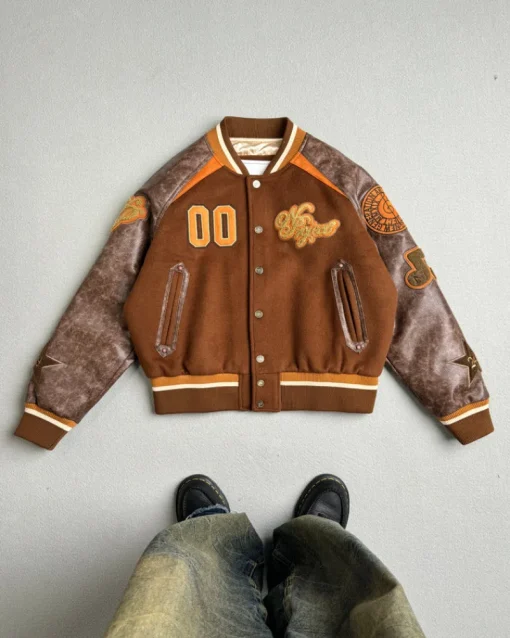 Nude Project "The" Varsity Bomber Jacket Outlet