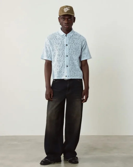 Nude Project Romantica Shirt Baby-Blue Outlet