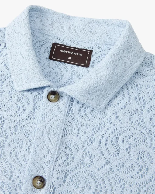 Nude Project Romantica Shirt Baby-Blue Outlet