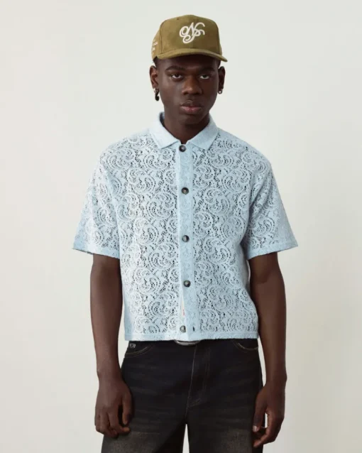 Nude Project Romantica Shirt Baby-Blue Outlet