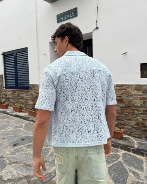 Nude Project Romantica Shirt Baby-Blue Outlet