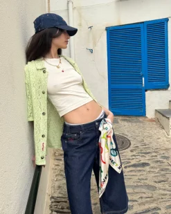 Nude Project Romantica Shirt Green Clearance